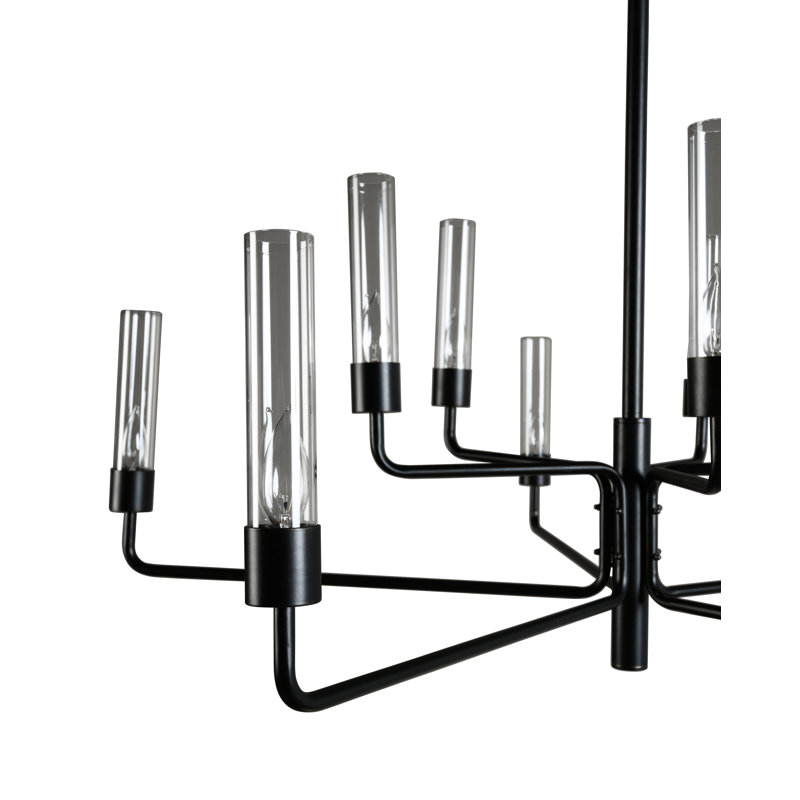 10 - Light Candle Style Sphere Chandelier