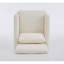 Fauteuil d'appoint moderne, fauteuil de salle à manger en tissu Boucle-459969236