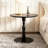 Vintage Round Wooden Side Table with Turned Pedestal Base-1142441423