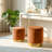 Round Ottoman With Storage and Gold Plating Base-1082026680