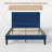 Modern Upholstered Platform Bed With Seamless Headboard, No Box Spring Needed, Full Size, Queen Size, King Size-664654979-664655004