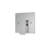Caspian Rainfall Shower Set with Square Shower Head and Square Valve, Chrome-121486886