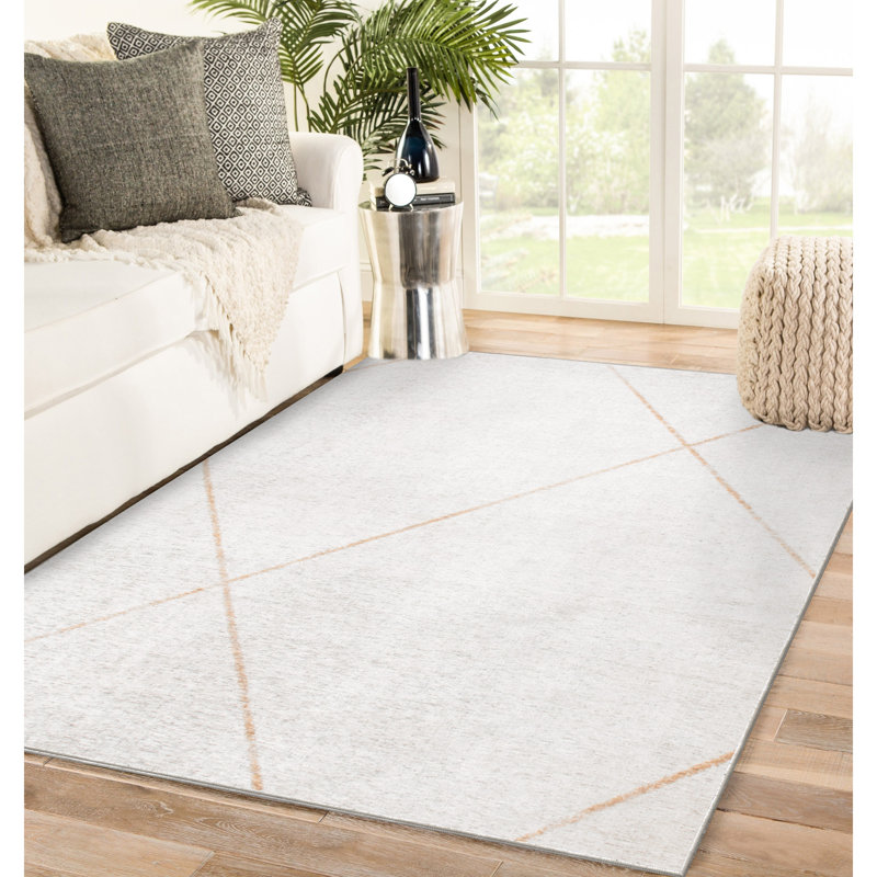Lail Geometric Indoor Rug, Runner 3' x 10'
