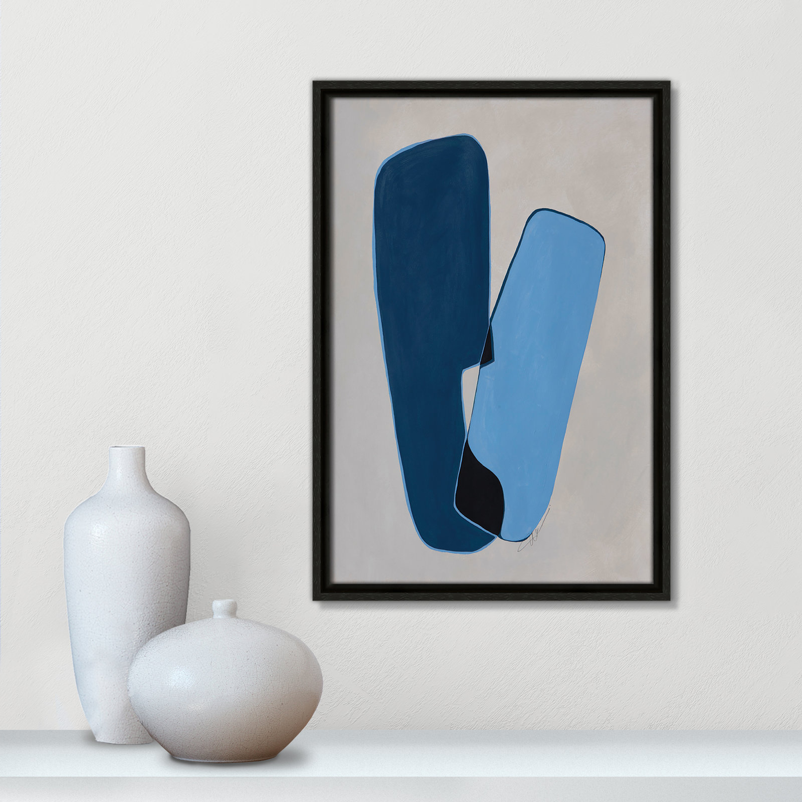 In Unity Collection "In Unity II" Print, Espresso Framed, 19.5" H x 13.5" W x 2" D