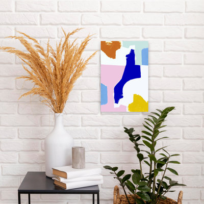 Art contemporain abstrait coloré et audacieux