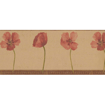 Bordure de papier peint L 15 pi x l 10,25 po Gravely