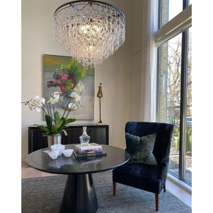 Tessa 7 - Light Dimmable Tiered Chandelier