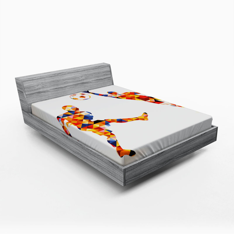 Drap-housse en microfibre Football Football, Drap-housse grand