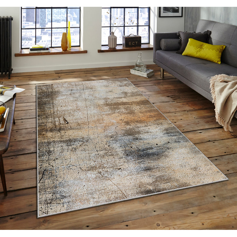 Duplantis Brown/Beige/Grey Rug, Rectangle 120 x 180cm