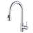 SUMERAIN Pull Down Kitchen Sink Faucet Single Handle Single Hole Lead Free-113958613