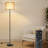 Alexxes 63'' Traditional Floor Lamp with Remote Control and Bulb Included-1873277395