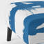 Fauteuil de chambre Tarajai Crossing Paths I - Noir et blanc-1852204973