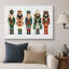 Art de Noël casse-noisette, images de chambre de bébé, impression sur toile encadrée-132863422-132863423