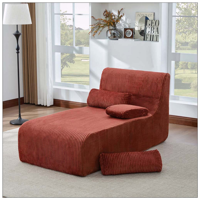 Méridienne Modern, Red