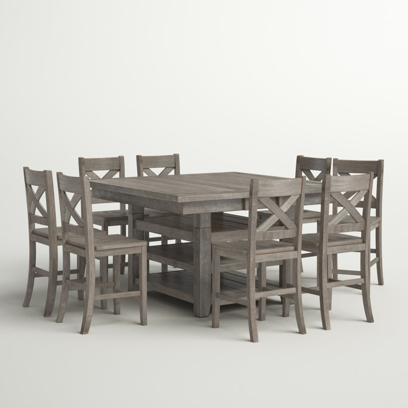 Ensemble de salle à manger Kenia , 7 pièces : table, 6 chaises