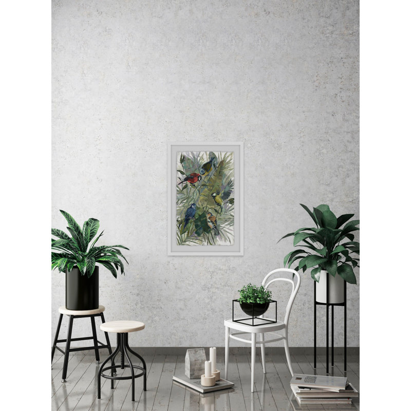 Morning Birds II by Marmont Hill - Single Picture Frame Painting, 30 cm H x 20 cm W x 4 cm D