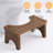 Bamboo Toilet Stool for Adults