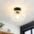 Moncia 1-Light Glass Flush Mount Ceiling Light-106102651