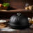 Cuisiland Pre-seasoned Heavy Duty Cast Iron Bread Cloche – Dome Lid Dutch Oven For Artisan Sourdough Baking – Heat-retaining, Bakeware For Crispy Crust & Even Baking – Oven Safe