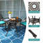 Ensemble bistro rond avec coussins 35,4 po-1628296012