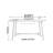 Exquisite creative design writing/computer desk-711648725