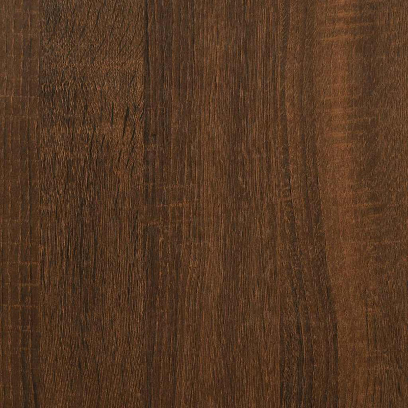 Aleshia Bed, 140 x 190cm, Brown Oak