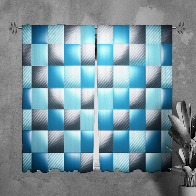 Paire de rideaux obscurcissant en polyester Mylaya, L 40 po x L 82 po