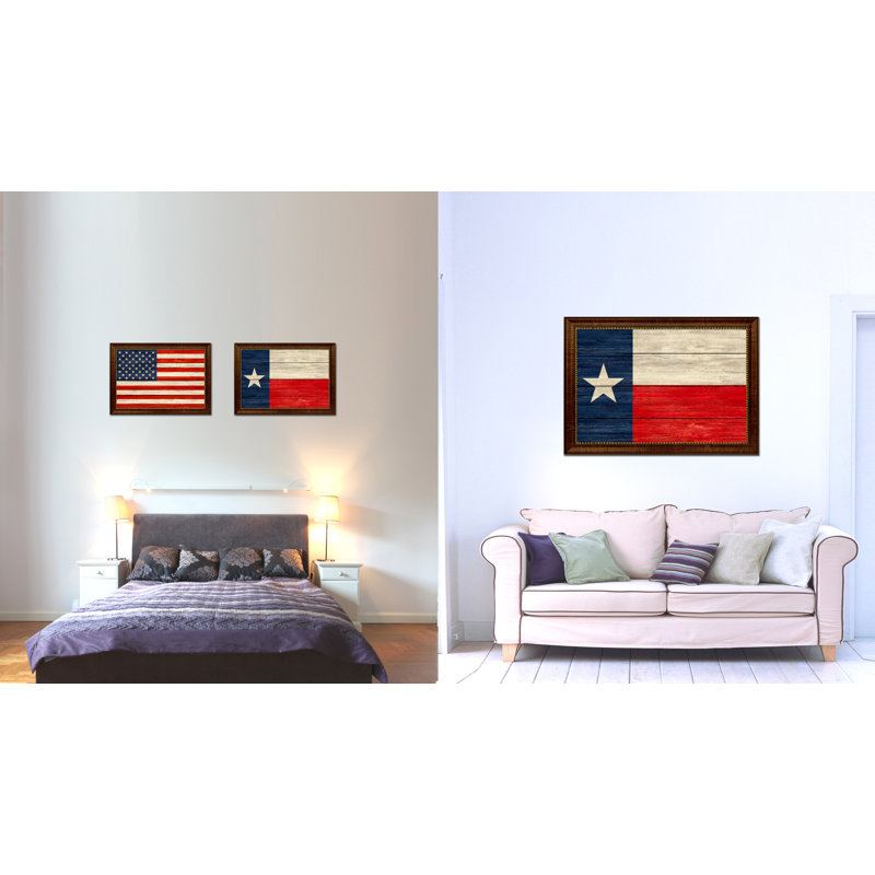 " Texas State Textured Flag "