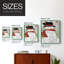«Snowman Let It Snow», reproduction encadrée - bois massif-1255605459-1255605461