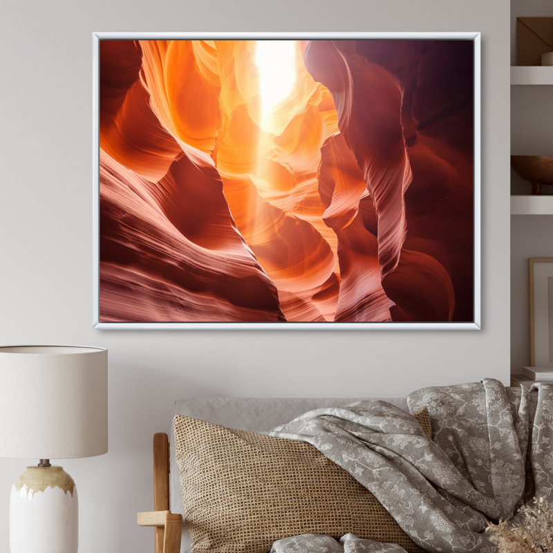 Canyon Antelope Harmony III - Arizona, reproduction sur toile encadrée, Toile blanche, H 12 po x l 20 po x P 1 po