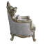 Chaise Miliani en bronze antique / gris