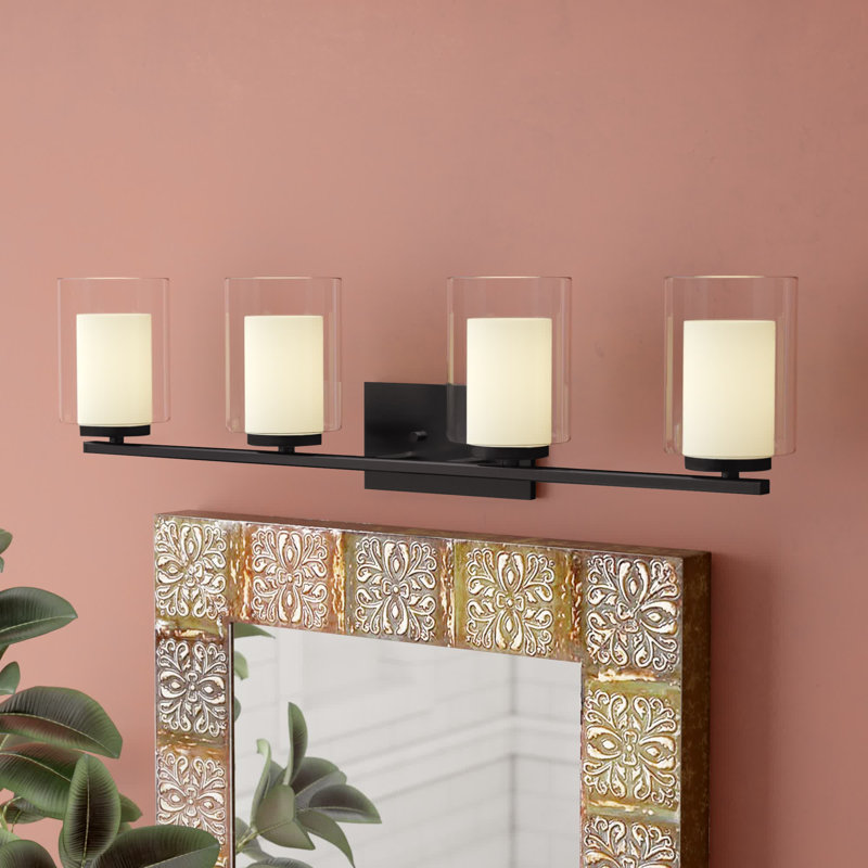 Arie 4 - Light Dimmable Vanity Light, Matte Black