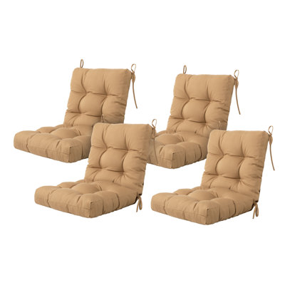 Outdoor 4'' Seat / Back Cushion