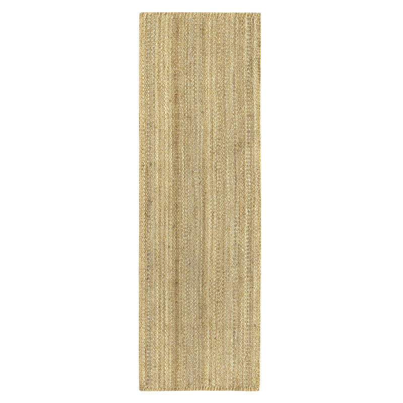 Comae Solid Colour Hand Woven Area Rug, Runner 80 x 250cm