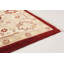 Tapis à main one-of-kind-noué la 2010 chobi rouge foncé/crème 5 pi 8 po x 8 po Humiston
