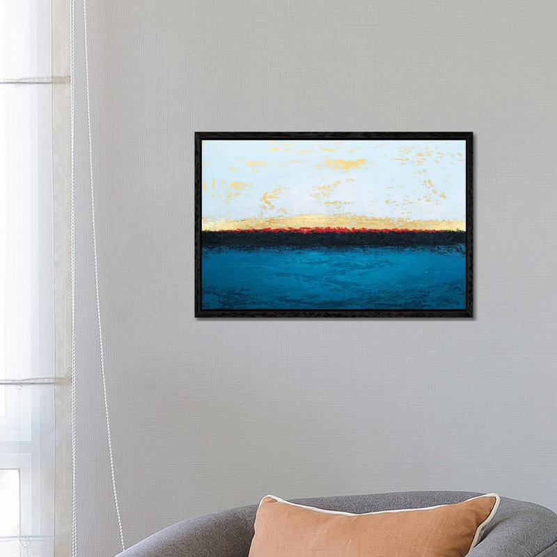 Emergence - Print on Canvas, 66.04 cm H x 45.72 cm W, Black Framed