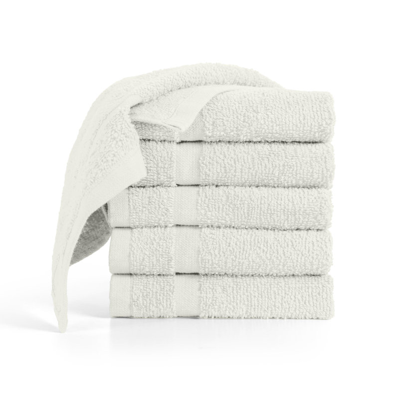 Martex The Everyday Ivory Washcloth Set, Ivory