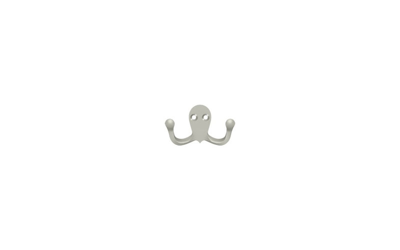 Wall Hook, Brushed Nickel
