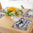 Polyester Lavender Dark Indigo Rectangle Placemat