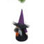 Gnome noir d'Halloween (paquet de 4)