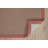Nannette Handmade Dark Beige Berber with Burnt Orange Cotton Border Made in the USA Area Rug-1603227352