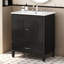 Meuble-lavabo 30 po avec lavabo style rétro-309283923
