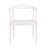 Kazbah 18.9'' H Leather Upholstered Armchair-396131421