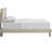 Macie Platform Bed with Round Splayed Legs-539381002-539380992