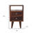 Mini Classic California Walnut Bedside