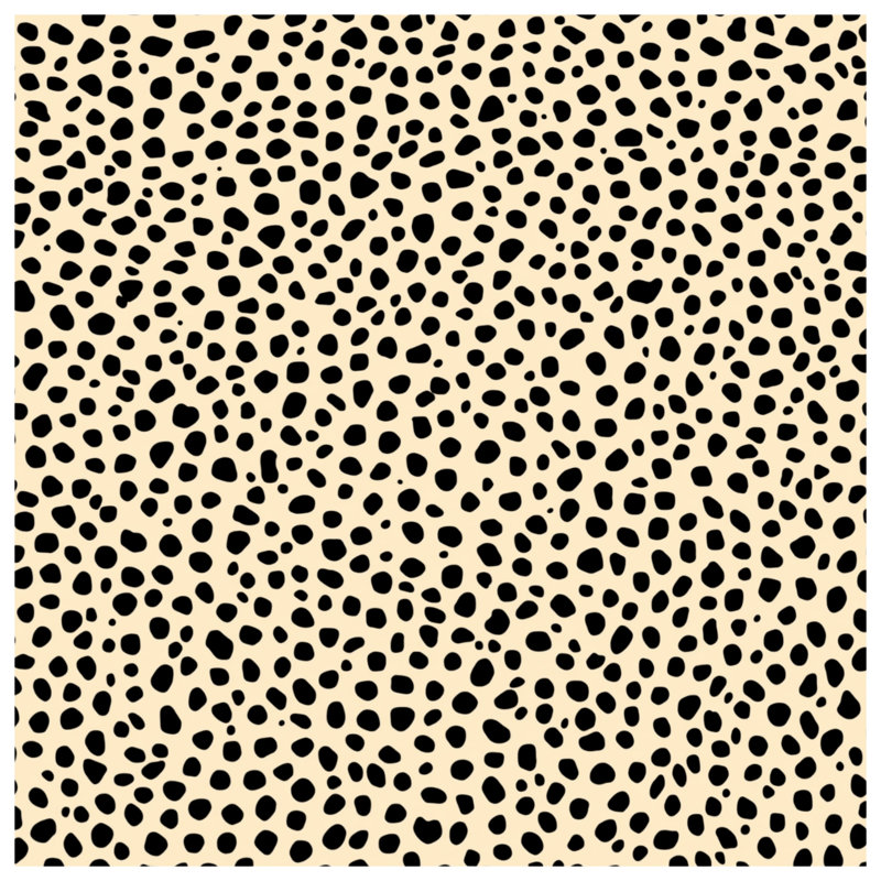 Coussins décoratifs à pois beige, 20 po x 20 po