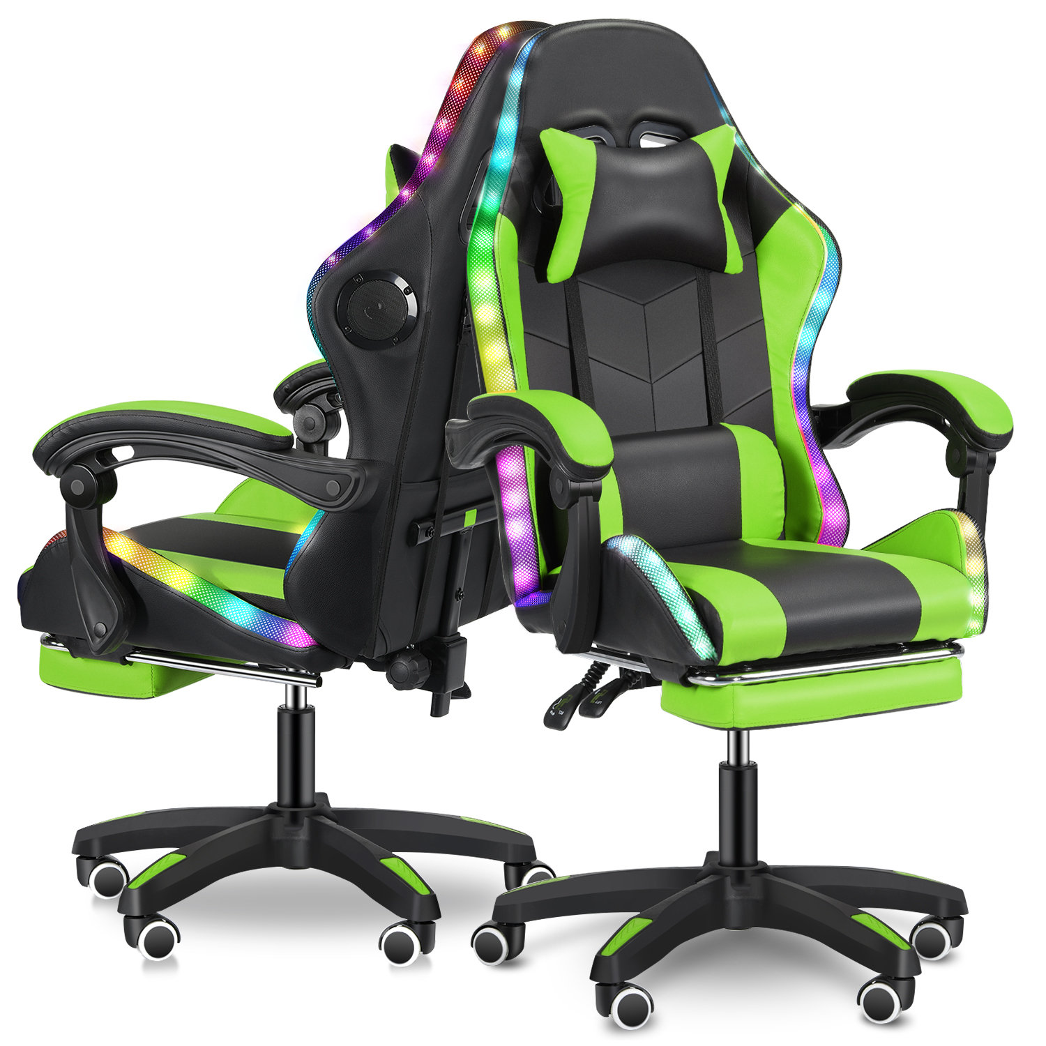 Ergonomic Chairs Gaming Chair With Speakers And Led Lights Bestier