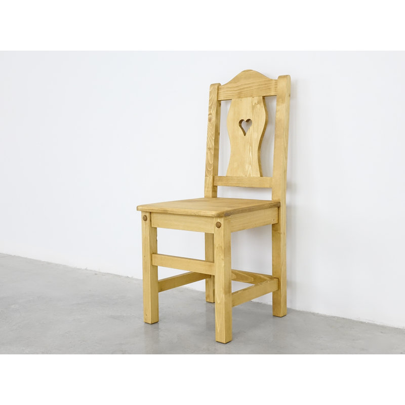 Schmid 42cm H Solid Wood Slat Back Side Chair