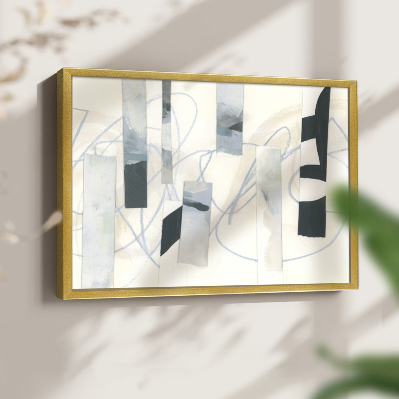Ice Twine II -Framed Print - Restickable, 11" H x 14" W