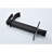 Matte Black Bathroom Sink Faucet With Waterfall Spout And User- Single Handle, Made Of Stainless Steel Flow, Handle For Smooth Water Discharge-121628241